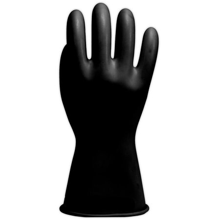 Salisbury Salisbury by Honeywell E011 11 Class 0 Black Rubber Linemen's Electrical Gloves E011B-10